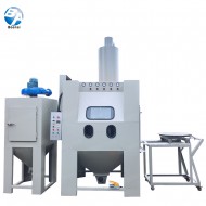 BA-1500TD-5臺車轉(zhuǎn)盤半自動噴砂機 